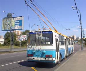 (СВАРЗ-ИКАРУС) Троллейбус из Икаруса 280 (0036)
